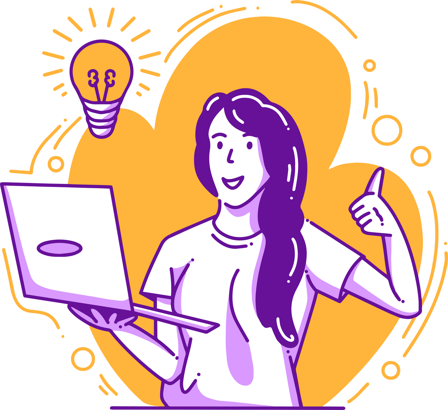 Inspirational People Flat Design